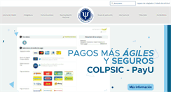 Desktop Screenshot of colpsic.org.co